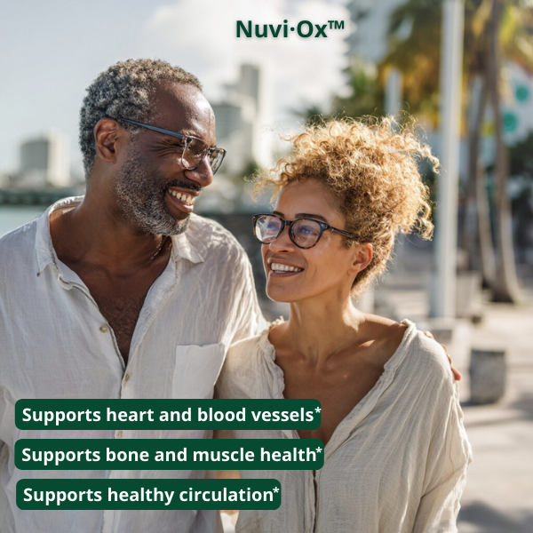 NuviOx 8-Form Magnesium Complex – 1000mg Elemental Magnesium | Glycinate, Malate, Taurate, Citrate | Vegan, Non-GMO, 90 Capsules